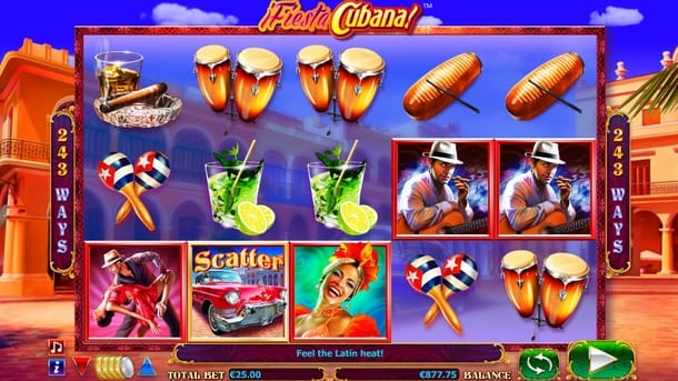 Fiesta Cubana - символы и скаттер игры Символы и скаттер игры Fiesta Cubana